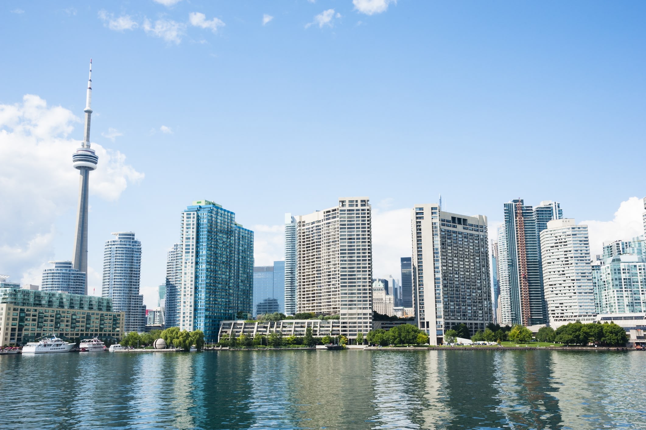 Scenic views of various Canadian cities, showcasing expansive urban landscapes and skylines from elevated vantage points.