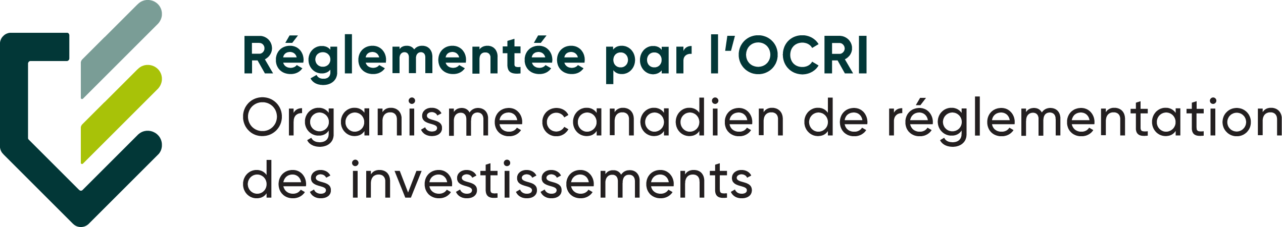 Organisme canadien de réglementation des investissements logo