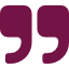 An image of a quoatiation mark